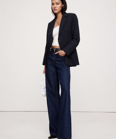 Slim Italian Wool Blazer