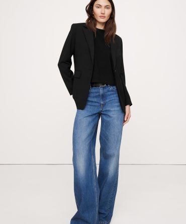 Slim Italian Wool Blazer