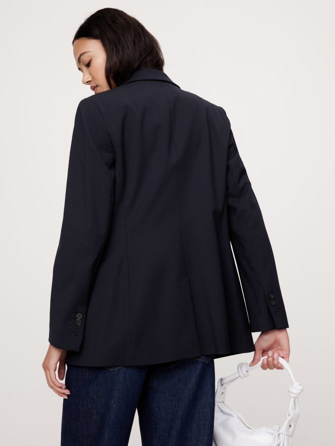 Slim Italian Wool Blazer - Image 7