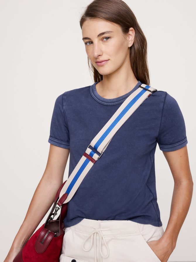 Slim-Fit Vintage Cotton Crew-Neck T-Shirt - Image 3