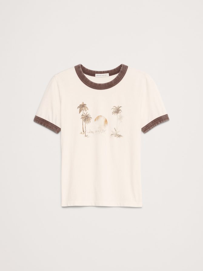 Slim-Fit Vintage Cotton Crew-Neck T-Shirt - Image 7