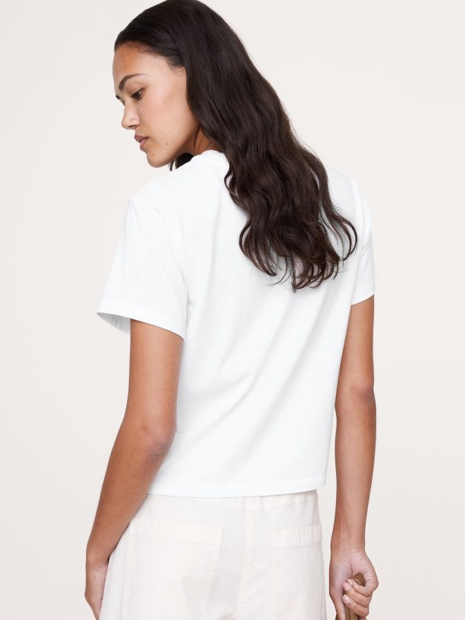 VINTAGE COTTON CREW-NECK T-SHIRT - Image 2