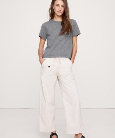 VINTAGE COTTON CREW-NECK T-SHIRT