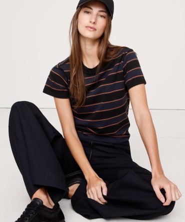 VINTAGE COTTON CREW-NECK T-SHIRT