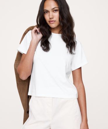 VINTAGE COTTON CREW-NECK T-SHIRT