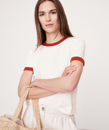 Slim-Fit Vintage Cotton Crew-Neck T-Shirt