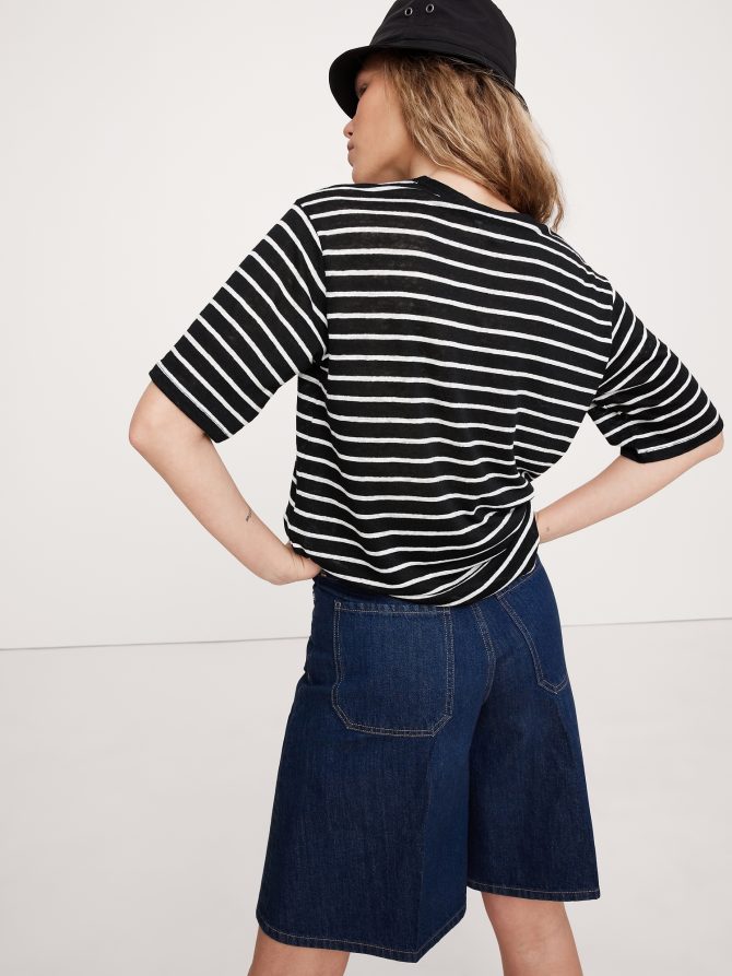 Relaxed Linen T-Shirt - Image 5