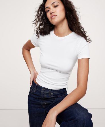 Refined Cropped Baby T-Shirt