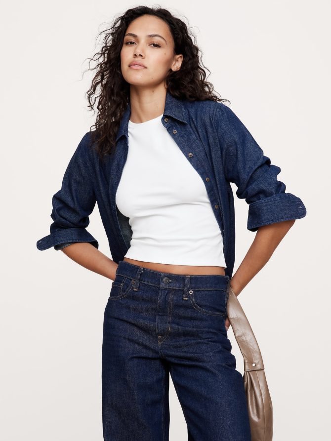 Refined Cropped Baby T-Shirt - Image 3