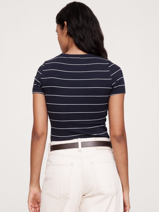 Ribbed Baby T-Shirt - Image 5