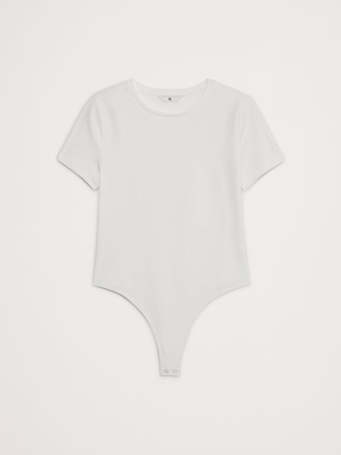 Refined Crew-Neck Bodysuit - Image 4